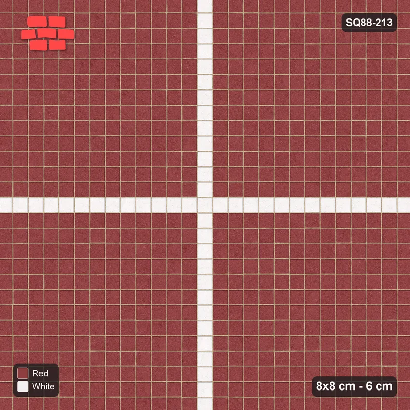 Interlock (Pasco) 8x8 cm · SQ88-213 · Stack Bond Cross Bands 2-Cobble in Kerb Frame · Top view Interlock (Pasco) 8x8 cm · SQ88-213 · Stack Bond Cross Bands 2-Cobble in Kerb Frame · Top view