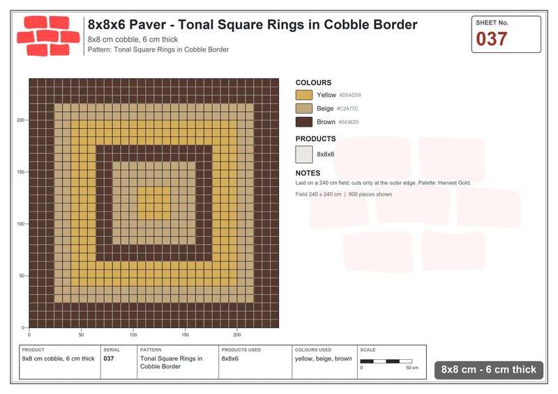 Interlock (Pasco) · 8x8x6 · SQ88-37