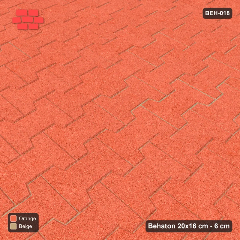 Interlock (Pasco) 20x16 cm · BEH-018 · Central feature band, turned 90 deg, kerb frame · Side view Interlock (Pasco) 20x16 cm · BEH-018 · Central feature band, turned 90 deg, kerb frame · Side view