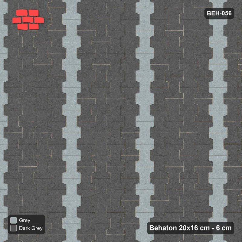 Interlock (Pasco) 20x16 cm · BEH-056 · Coloured course stripes (5-course repeat), turned 90 deg, kerb frame · Top view Interlock (Pasco) 20x16 cm · BEH-056 · Coloured course stripes (5-course repeat), turned 90 deg, kerb frame · Top view