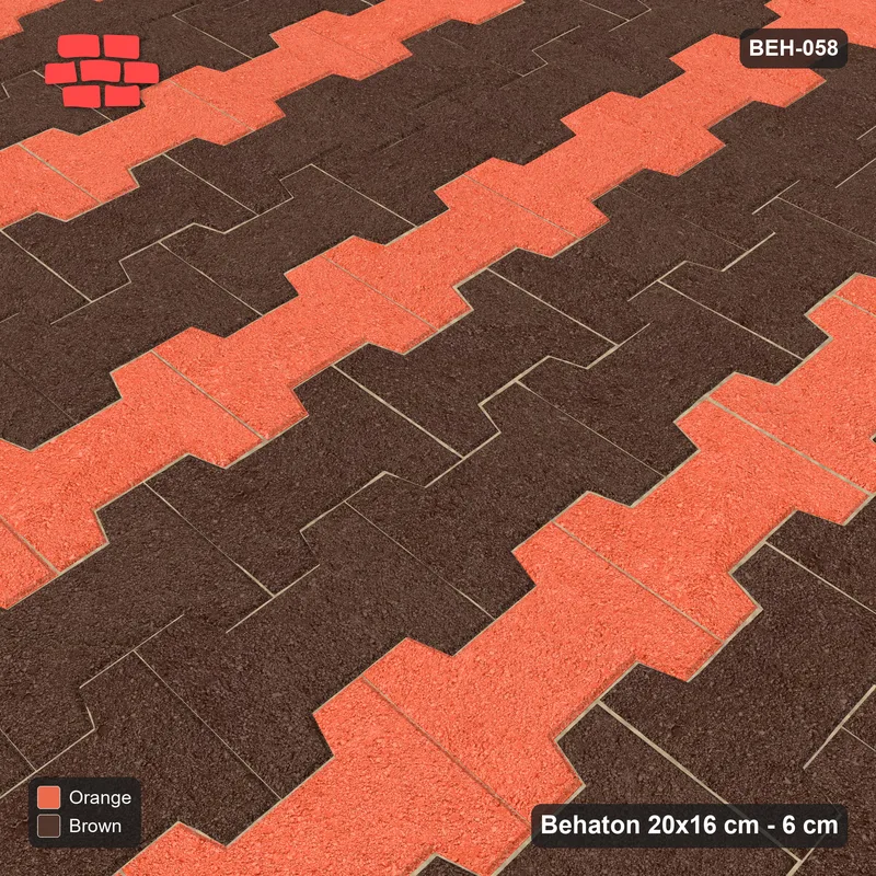 Interlock (Pasco) 20x16 cm · BEH-058 · Coloured course stripes (3-course repeat), turned 90 deg, kerb frame · Side view Interlock (Pasco) 20x16 cm · BEH-058 · Coloured course stripes (3-course repeat), turned 90 deg, kerb frame · Side view