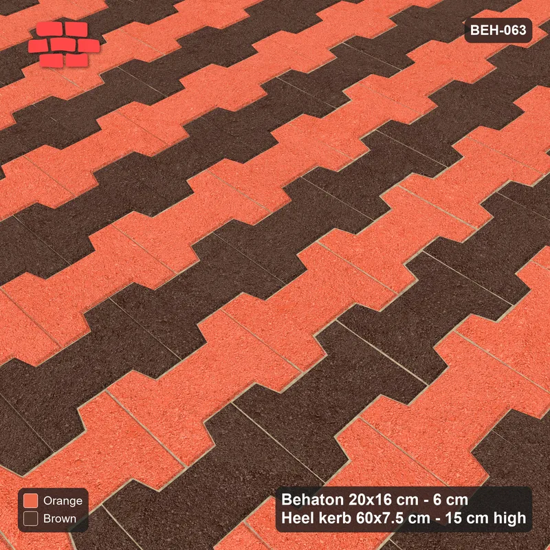 Interlock (Pasco) 20x16 cm · BEH-063 · Coloured course stripes (2-course repeat), turned 90 deg, kerb frame · Side view Interlock (Pasco) 20x16 cm · BEH-063 · Coloured course stripes (2-course repeat), turned 90 deg, kerb frame · Side view