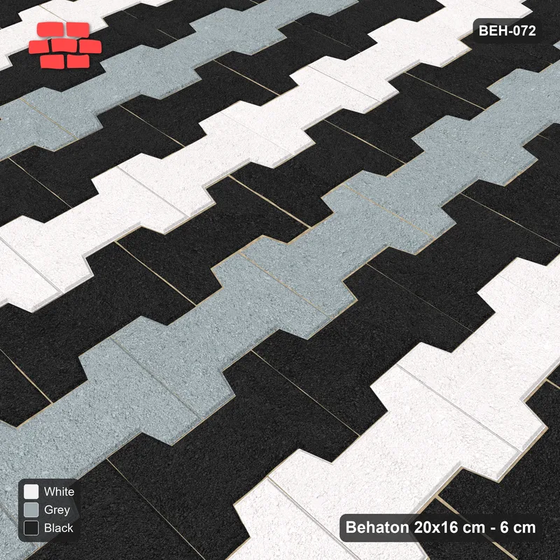 Interlock (Pasco) 20x16 cm · BEH-072 · Coloured course stripes (4-course repeat), turned 90 deg, kerb frame · Side view Interlock (Pasco) 20x16 cm · BEH-072 · Coloured course stripes (4-course repeat), turned 90 deg, kerb frame · Side view