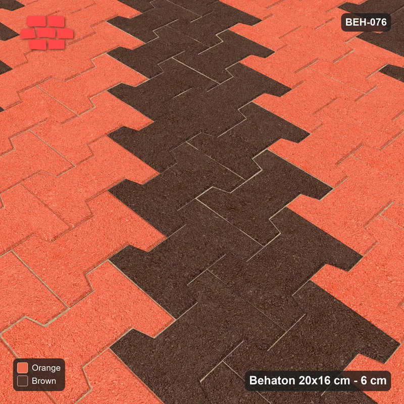 Interlock (Pasco) 20x16 cm · BEH-076 · Diagonal colour stripes, turned 90 deg · Side view Interlock (Pasco) 20x16 cm · BEH-076 · Diagonal colour stripes, turned 90 deg · Side view