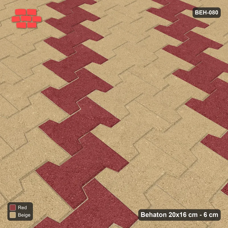 Interlock (Pasco) 20x16 cm · BEH-080 · Diagonal colour stripes, turned 90 deg, kerb frame · Side view Interlock (Pasco) 20x16 cm · BEH-080 · Diagonal colour stripes, turned 90 deg, kerb frame · Side view