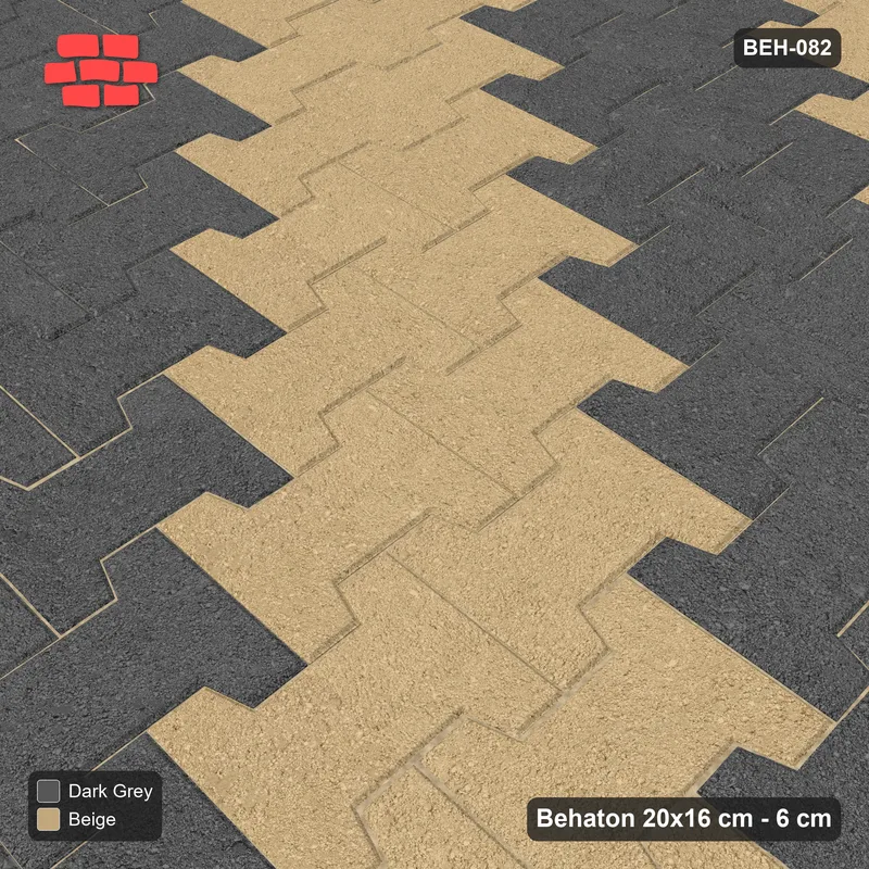 Interlock (Pasco) 20x16 cm · BEH-082 · Diagonal colour stripes, turned 90 deg, kerb frame · Side view Interlock (Pasco) 20x16 cm · BEH-082 · Diagonal colour stripes, turned 90 deg, kerb frame · Side view