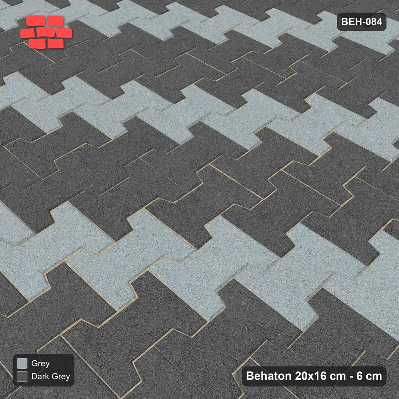 Interlock (Pasco) 20x16 cm · BEH-084 · Diagonal colour stripes, turned 90 deg, kerb frame · Side view Interlock (Pasco) 20x16 cm · BEH-084 · Diagonal colour stripes, turned 90 deg, kerb frame · Side view