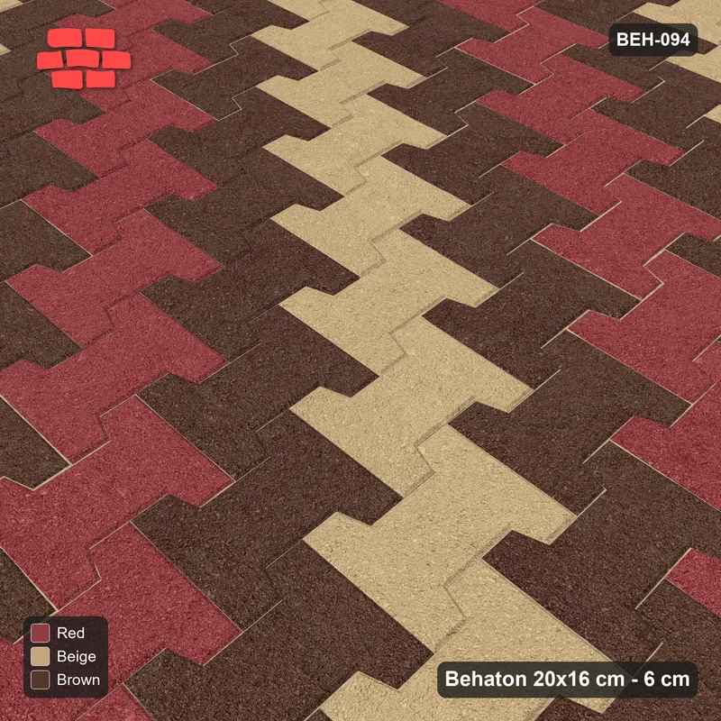Interlock (Pasco) 20x16 cm · BEH-094 · Diagonal colour stripes, turned 90 deg, kerb frame · Side view Interlock (Pasco) 20x16 cm · BEH-094 · Diagonal colour stripes, turned 90 deg, kerb frame · Side view