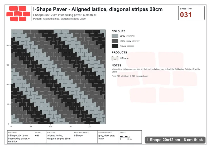 Interlock (Pasco) · I-Shape · ISH-031