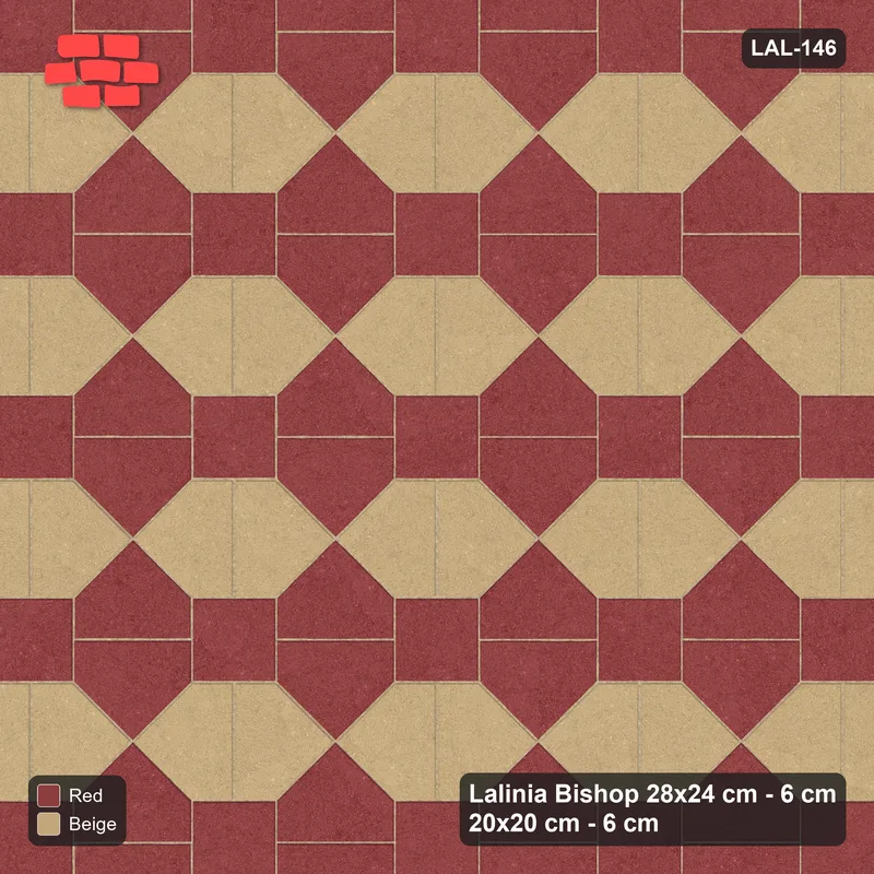 Interlock (Pasco) 28x24 cm · LAL-146 · House-Pair Rows - coloured by pair direction, turned 90 deg, kerb frame · Top view Interlock (Pasco) 28x24 cm · LAL-146 · House-Pair Rows - coloured by pair direction, turned 90 deg, kerb frame · Top view