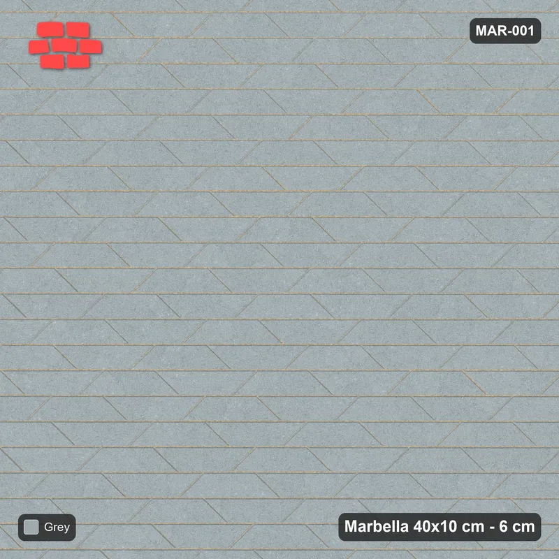 Interlock (Pasco) 40x10 cm · MAR-001 · Native Interlock - Plain Field · Top view Interlock (Pasco) 40x10 cm · MAR-001 · Native Interlock - Plain Field · Top view