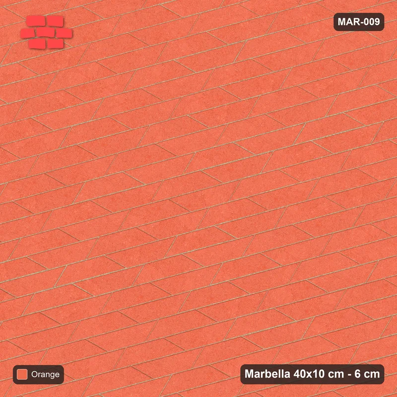Interlock (Pasco) 40x10 cm · MAR-009 · Native Interlock - Gentle 15 Degree Turn · Top view Interlock (Pasco) 40x10 cm · MAR-009 · Native Interlock - Gentle 15 Degree Turn · Top view