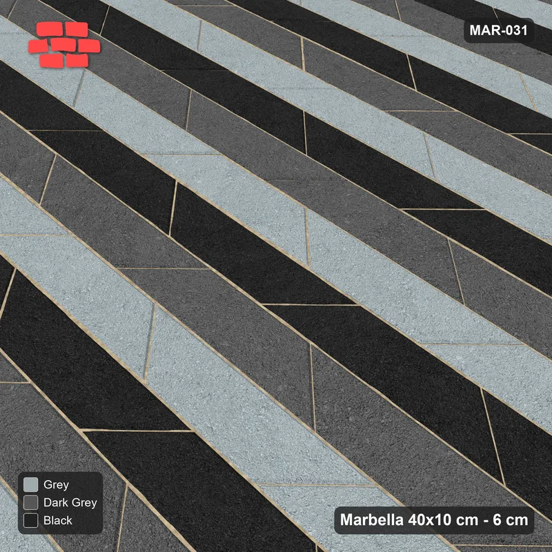 Interlock (Pasco) 40x10 cm · MAR-031 · Three Tone Course Cycle · Side view Interlock (Pasco) 40x10 cm · MAR-031 · Three Tone Course Cycle · Side view