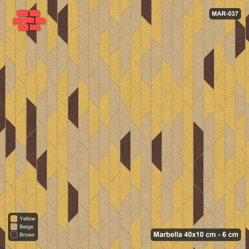 Interlock (Pasco) 40x10 cm · MAR-037 · Upright Harvest Blend · Top view Interlock (Pasco) 40x10 cm · MAR-037 · Upright Harvest Blend · Top view