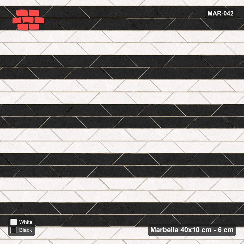 Interlock (Pasco) 40x10 cm · MAR-042 · Piano Course Stripes · Top view Interlock (Pasco) 40x10 cm · MAR-042 · Piano Course Stripes · Top view