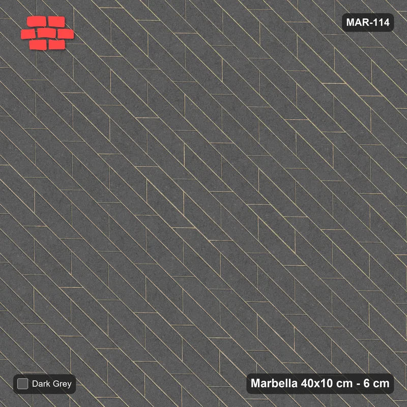 Interlock (Pasco) 40x10 cm · MAR-114 · Counter-Diagonal Plain Interlock Field - Charcoal · Top view Interlock (Pasco) 40x10 cm · MAR-114 · Counter-Diagonal Plain Interlock Field - Charcoal · Top view