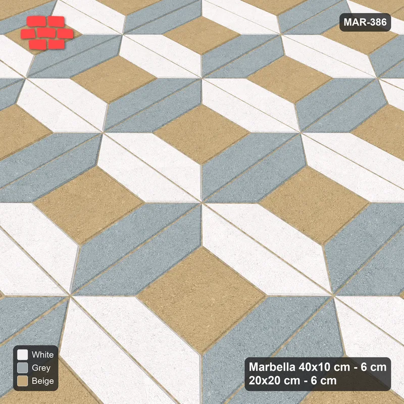 Interlock (Pasco) 40x10 cm · MAR-386 · Three-Tone Bevel Frame - Coastal with Square Border · Side view Interlock (Pasco) 40x10 cm · MAR-386 · Three-Tone Bevel Frame - Coastal with Square Border · Side view
