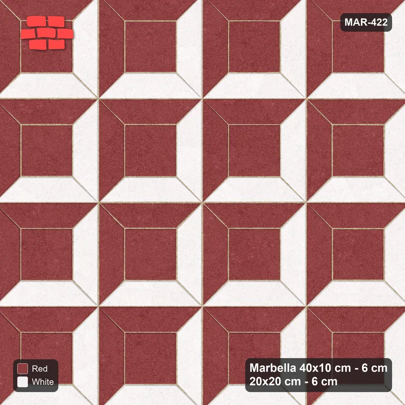 Interlock (Pasco) 40x10 cm · MAR-422 · Corner-Lit Frame - Burgundy & Ivory and Kerb Frame · Top view Interlock (Pasco) 40x10 cm · MAR-422 · Corner-Lit Frame - Burgundy & Ivory and Kerb Frame · Top view