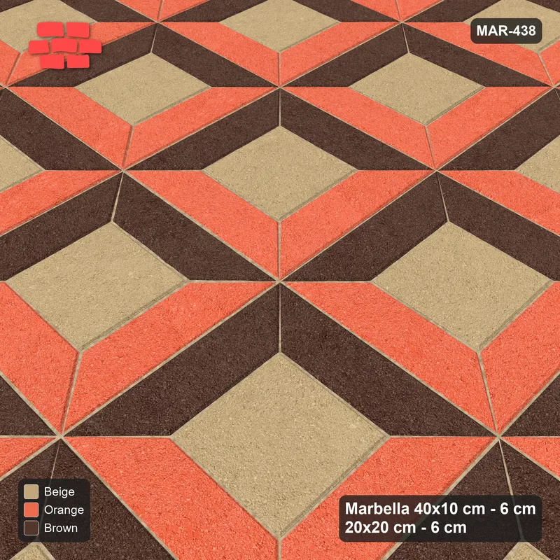 Interlock (Pasco) 40x10 cm · MAR-438 · Three-Tone Corner-Lit Frame - Autumn (brown-orange-beige) · Side view Interlock (Pasco) 40x10 cm · MAR-438 · Three-Tone Corner-Lit Frame - Autumn (brown-orange-beige) · Side view