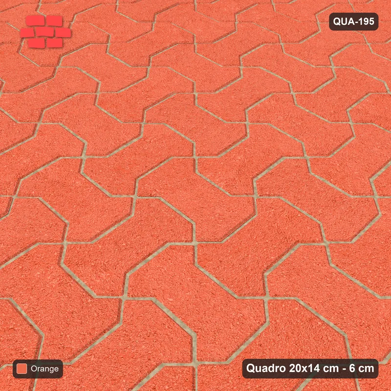 Interlock (Pasco) 20x14 cm · QUA-195 · Quadro one horizontal / one vertical - solid tone (Coral), edge to edge · Side view Interlock (Pasco) 20x14 cm · QUA-195 · Quadro one horizontal / one vertical - solid tone (Coral), edge to edge · Side view