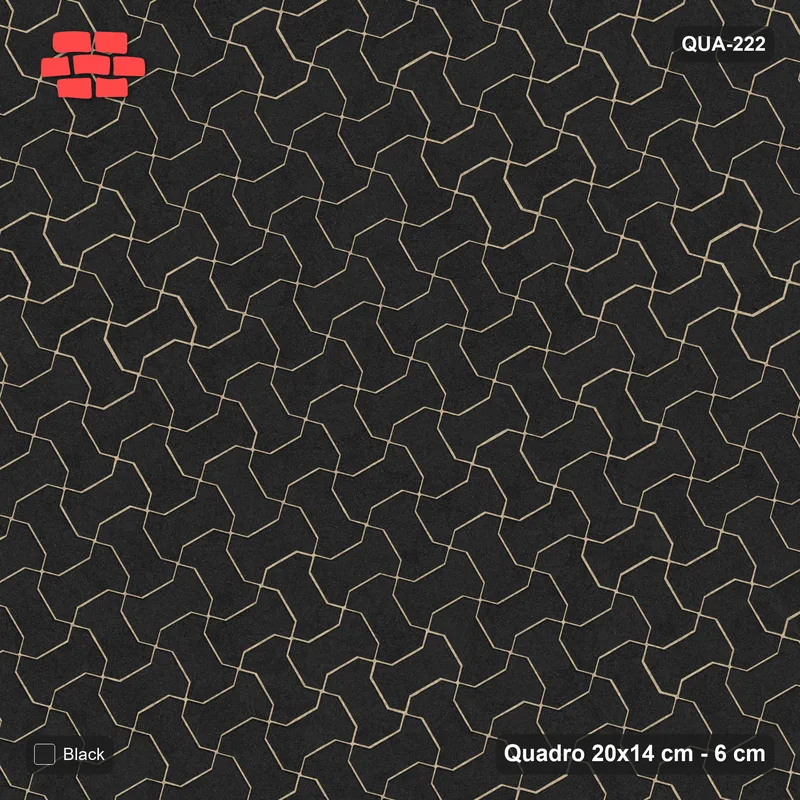 Interlock (Pasco) 20x14 cm · QUA-222 · Quadro one horizontal / one vertical, 30 deg - solid tone (Graphite), edge to edge · Top view Interlock (Pasco) 20x14 cm · QUA-222 · Quadro one horizontal / one vertical, 30 deg - solid tone (Graphite), edge to edge · Top view