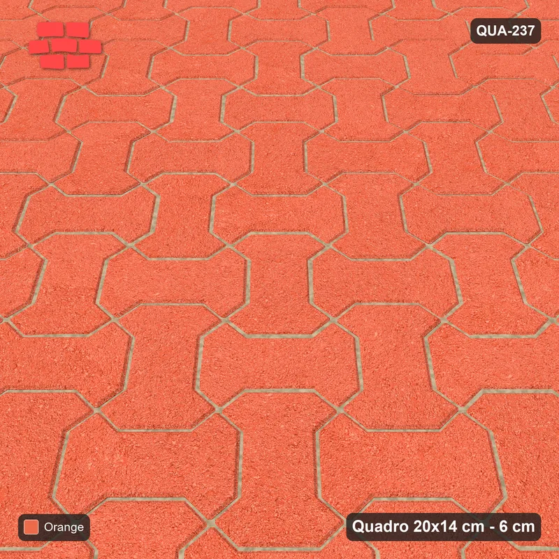 Interlock (Pasco) 20x14 cm · QUA-237 · Quadro one horizontal / one vertical, 45 deg - solid tone (Coral), edge to edge · Side view Interlock (Pasco) 20x14 cm · QUA-237 · Quadro one horizontal / one vertical, 45 deg - solid tone (Coral), edge to edge · Side view