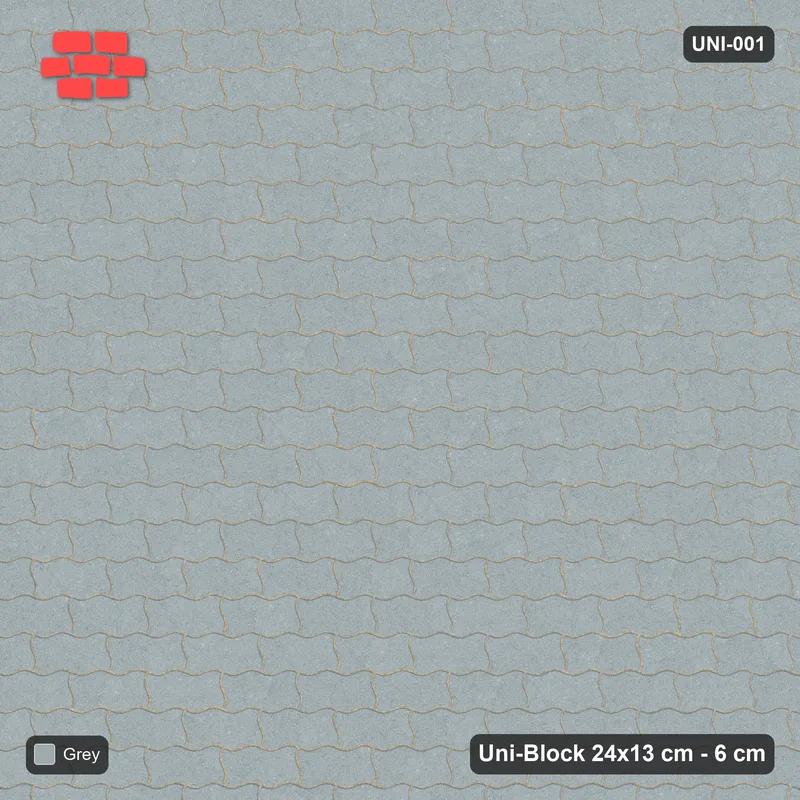 Interlock (Pasco) 24x13 cm · UNI-001 · Plain field, straight lay · Top view Interlock (Pasco) 24x13 cm · UNI-001 · Plain field, straight lay · Top view