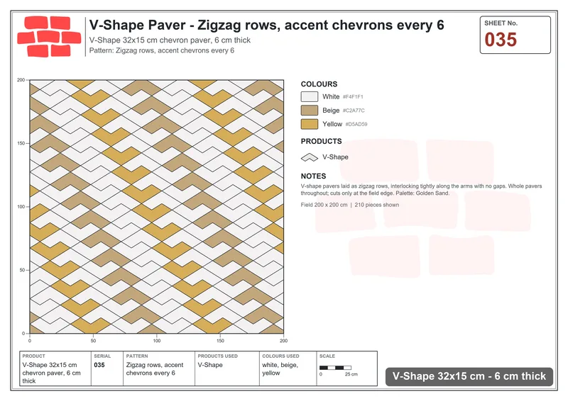 Interlock (Pasco) · V-Shape · VSH-035