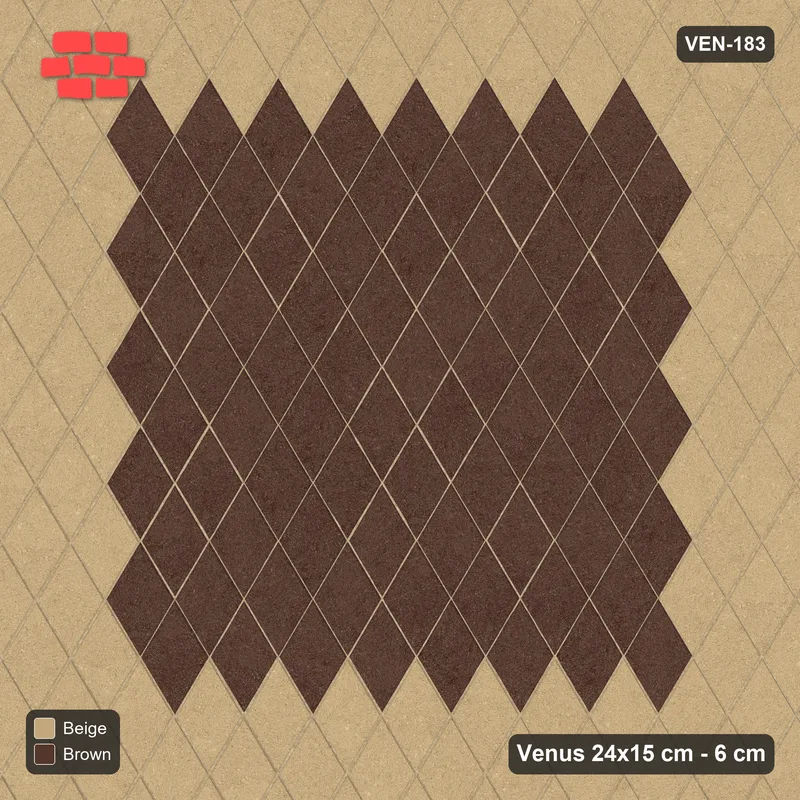 Interlock (Pasco) 24x15 cm · VEN-183 · Accent edge pavers, 24 cm, turned 90 deg, kerb frame · Top view Interlock (Pasco) 24x15 cm · VEN-183 · Accent edge pavers, 24 cm, turned 90 deg, kerb frame · Top view