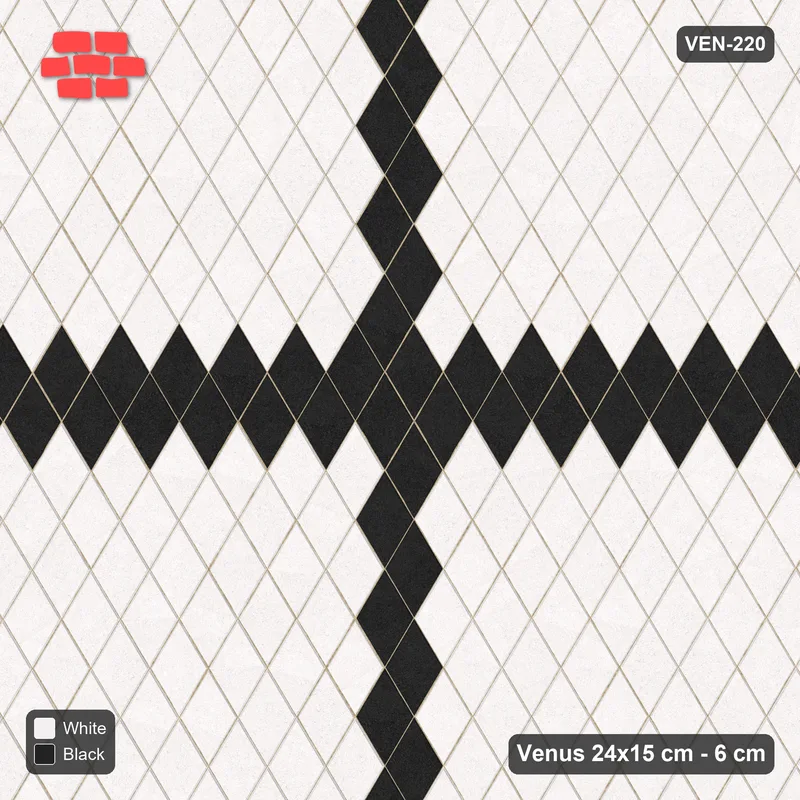 Interlock (Pasco) 24x15 cm · VEN-220 · Cross feature, 20 cm arms, turned 90 deg · Top view Interlock (Pasco) 24x15 cm · VEN-220 · Cross feature, 20 cm arms, turned 90 deg · Top view
