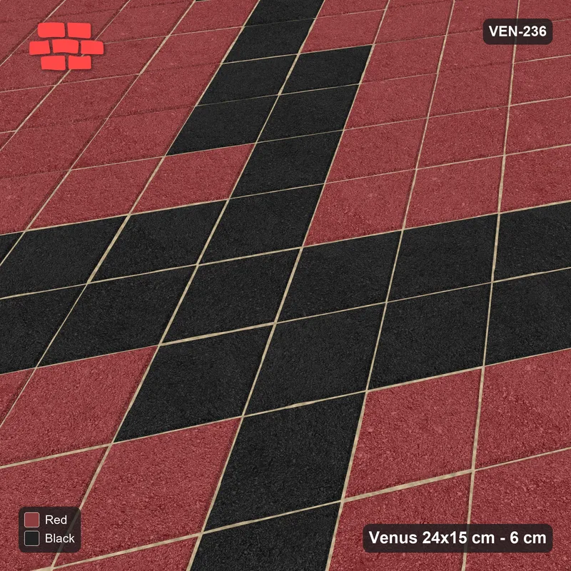 Interlock (Pasco) 24x15 cm · VEN-236 · Saltire cross feature, 20 cm, turned 90 deg · Side view Interlock (Pasco) 24x15 cm · VEN-236 · Saltire cross feature, 20 cm, turned 90 deg · Side view