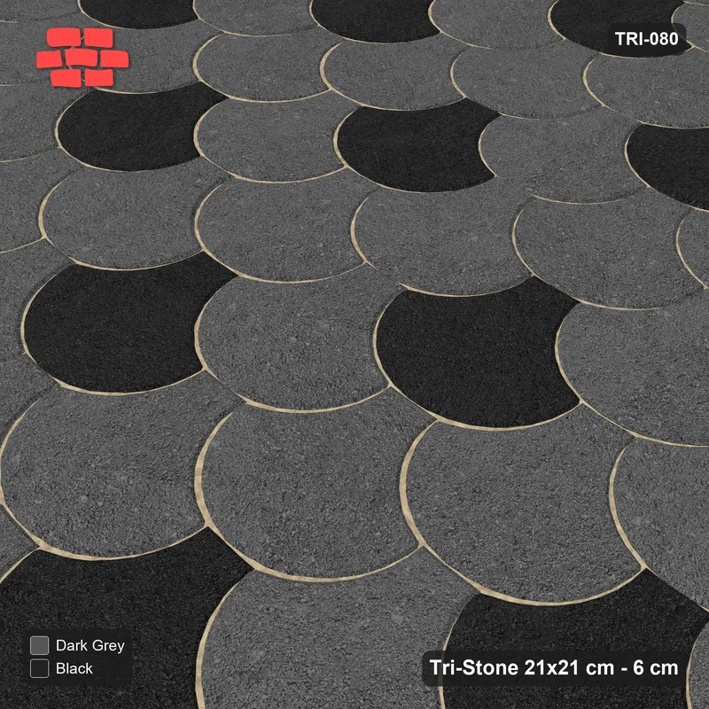 Interlock (Pasco) 21x21 cm · TRI-080 · Dotted scales, fine, turned 180 deg, kerb frame - Night Sky · Side view Interlock (Pasco) 21x21 cm · TRI-080 · Dotted scales, fine, turned 180 deg, kerb frame - Night Sky · Side view