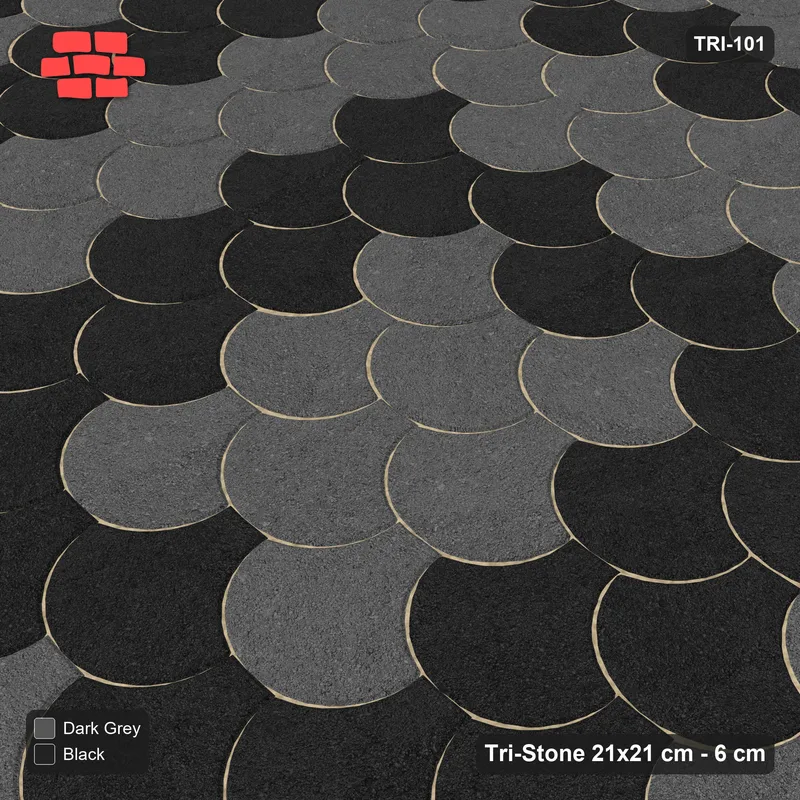 Interlock (Pasco) 21x21 cm · TRI-101 · Concentric square rings, turned 180 deg - Night Sky · Side view Interlock (Pasco) 21x21 cm · TRI-101 · Concentric square rings, turned 180 deg - Night Sky · Side view