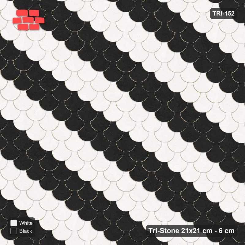 Interlock (Pasco) 21x21 cm · TRI-152 · Broad diagonal stripes A, turned 180 deg - Contrast · Top view Interlock (Pasco) 21x21 cm · TRI-152 · Broad diagonal stripes A, turned 180 deg - Contrast · Top view