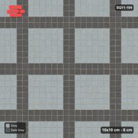 Interlock (Pasco) 10x10 cm · SQ11-104 · Plaza Grid Every 4 Cells