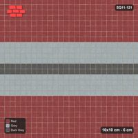 Interlock (Pasco) 10x10 cm · SQ11-121 · Triple Feature Bands