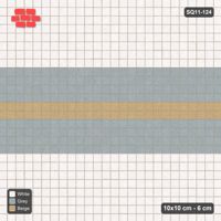 Interlock (Pasco) 10x10 cm · SQ11-124 · Triple Feature Bands