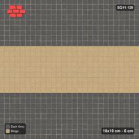 Interlock (Pasco) 10x10 cm · SQ11-128 · Centre Feature Band