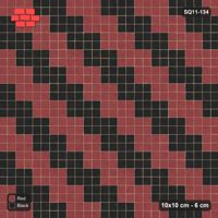 Interlock (Pasco) 10x10 cm · SQ11-134 · Diagonal Feature Stripes