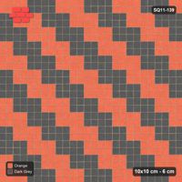 Interlock (Pasco) 10x10 cm · SQ11-139 · Rising Staircase Bands