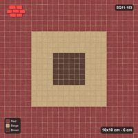 Interlock (Pasco) 10x10 cm · SQ11-153 · Central Square Medallion