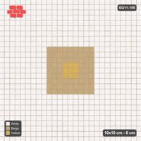 Interlock (Pasco) 10x10 cm · SQ11-155 · Central Square Medallion