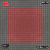 Interlock (Pasco) 10x10 cm · SQ11-177 · 40 cm Border with Plain Field