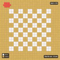 Interlock (Pasco) 10x10 cm · SQ11-178 · 40 cm Border with Checker Field