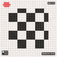 Interlock (Pasco) 10x10 cm · SQ11-179 · 40 cm Border with Large Checker Field