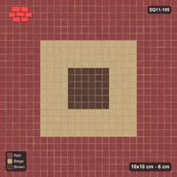 Interlock (Pasco) 10x10 cm · SQ11-185 · 60 cm Border with Medallion Field