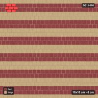 Interlock (Pasco) 10x10 cm · SQ11-196 · Running Bond Alternate Courses
