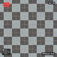 Interlock (Pasco) 10x10 cm · SQ11-20 · Framed Checkerboard