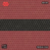 Interlock (Pasco) 10x10 cm · SQ11-201 · Running Bond Feature Band