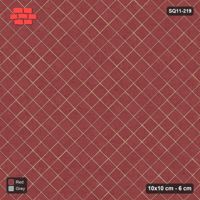 Interlock (Pasco) 10x10 cm · SQ11-219 · Diagonal Stack in Kerb Frame